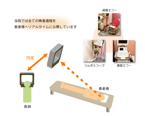 画像機器と情報公開の模式図